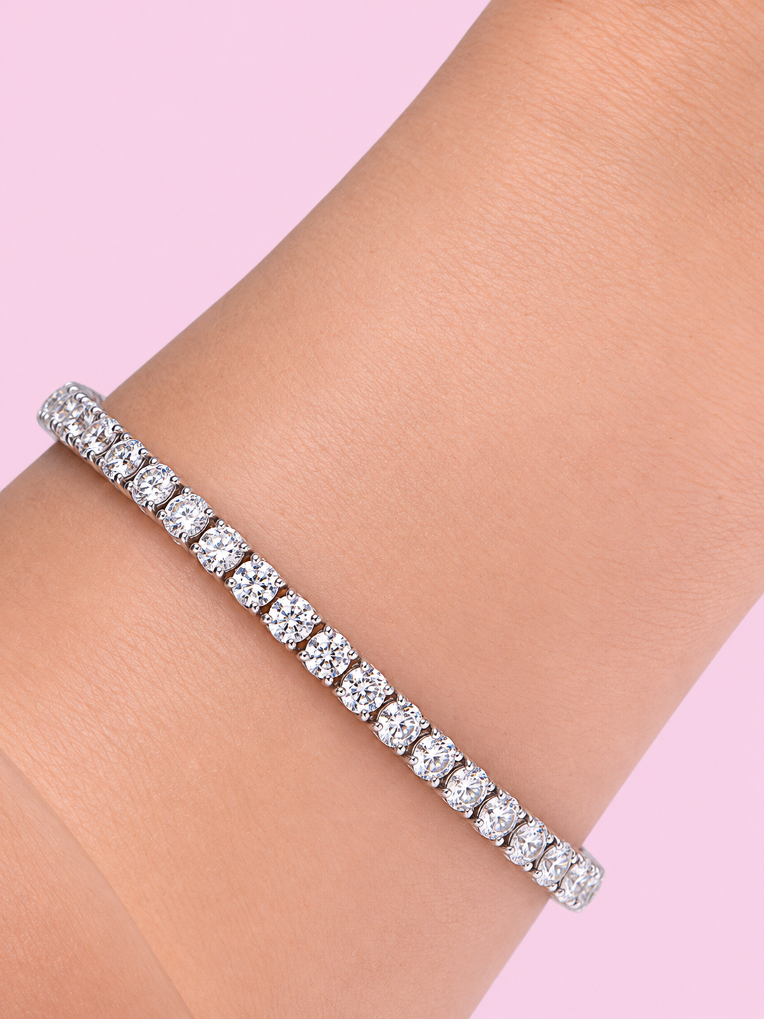 Lab-Diamond Bracelet